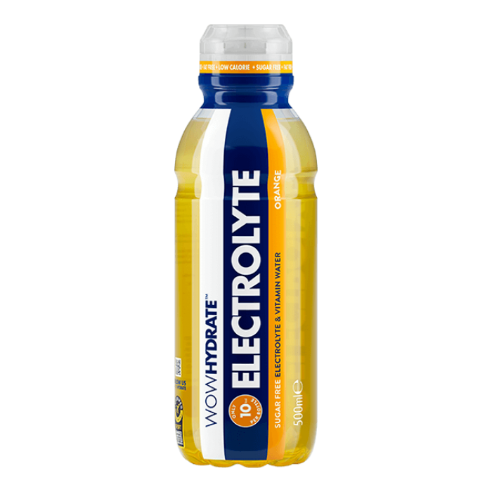 Wow Hydrate Electrolyte Orange 12 x 500ml